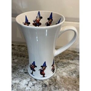 Mickey Mouse Fantasia Sorcerer Disney Store Coffee Mug Large Ceramic 16 Oz